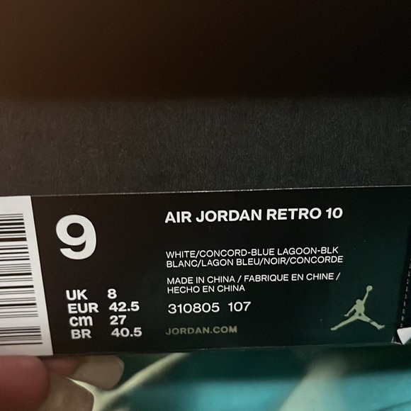 2016
Air Jordan 10 Retro 'Charlotte Hornets - Picture 7 of 7